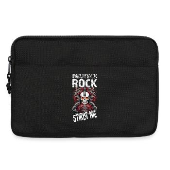 German Rock Never Dies - Laptop bag 13" - black - Front