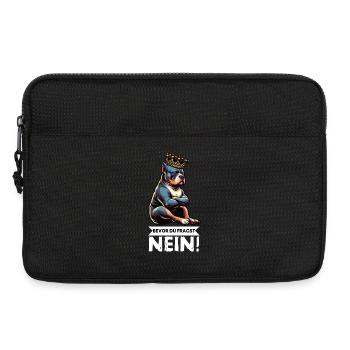 Bevor Du Fragst Nein American Bully Bully Pit - Laptoptasche 13" - Schwarz - Vorne