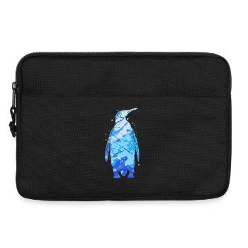 Pinguine bunt Jungen Herren Kinder Pinguin - Laptoptasche 13" - Schwarz - Vorne