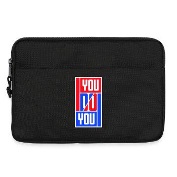 Tu fais ton drôle Confiance en toi Logo de la liberté - Sacoche pour ordinateur portable 13 pouces - noir - Devant