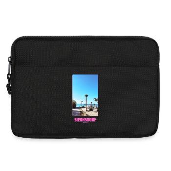SIERKSDORF _ Strand - Laptoptasche 13" - Schwarz - Vorne