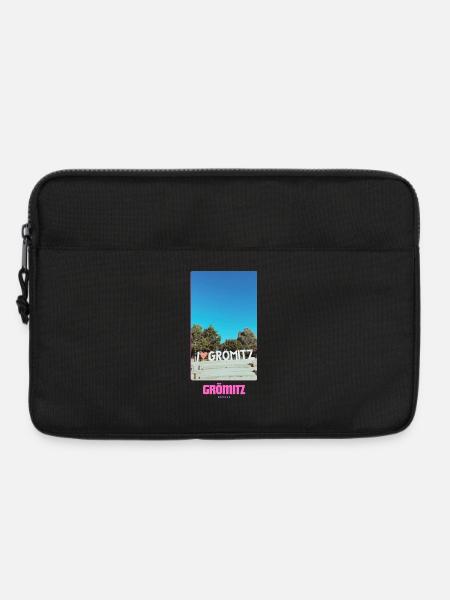 Grömitz _ Ostsee - Laptoptasche 13" - Schwarz