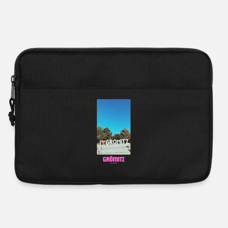 Grömitz _ Ostsee - Laptoptasche 13" - Schwarz