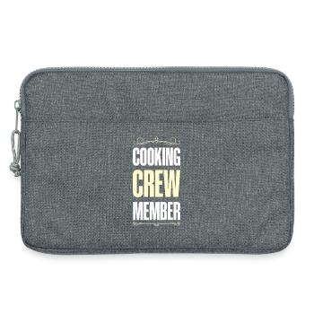 Équipe de cuisine - Sacoche pour ordinateur portable 13 pouces - gris chiné - Devant
