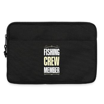Fishing Crew - Laptoptasche 13" - Schwarz - Vorne