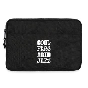 Cool Free Acid Jazz Tippfehler-Design - Laptoptasche 13" - Schwarz - Vorne
