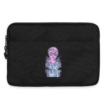 motarde - Sacoche pour ordinateur portable 13 pouces - noir - Devant