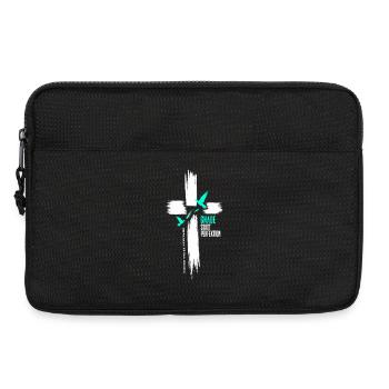 Gnade statt Perfektion - Laptoptasche 13" - Schwarz - Vorne