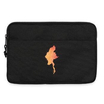 Myanmar - Laptoptasche 13" - Schwarz - Vorne