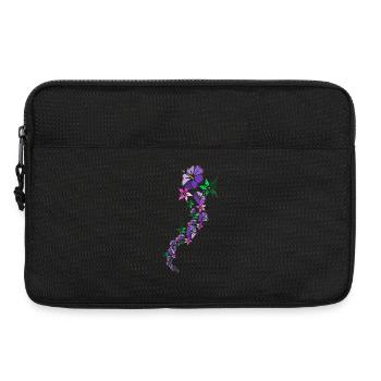 polynesien - Sacoche pour ordinateur portable 13 pouces - noir - Devant