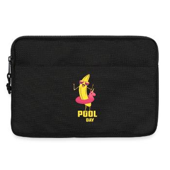 Cool Pool Banana - Laptop bag 13" - black - Front