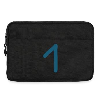 1 numéro un anniversaire - Sacoche pour ordinateur portable 13 pouces - noir - Devant