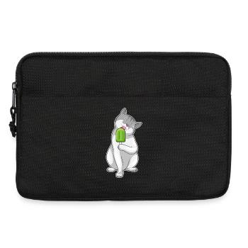 Cat popsicles - Laptop bag 13" - black - Front