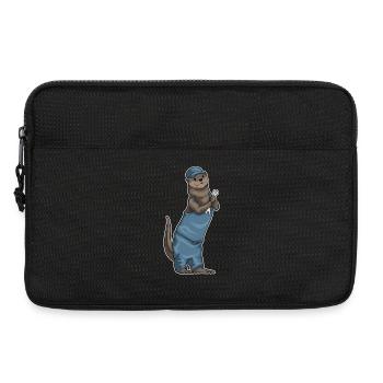 Otter Mechaniker Schraubenschlüssel Werkstatt - Laptoptasche 13" - Schwarz - Vorne