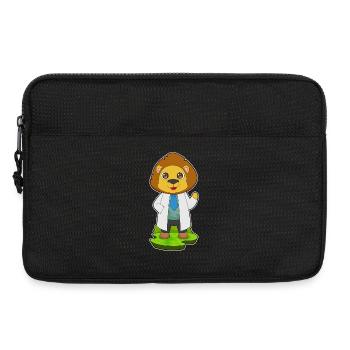 Leo Docteur Manteau de médecin - Sacoche pour ordinateur portable 13 pouces - noir - Devant
