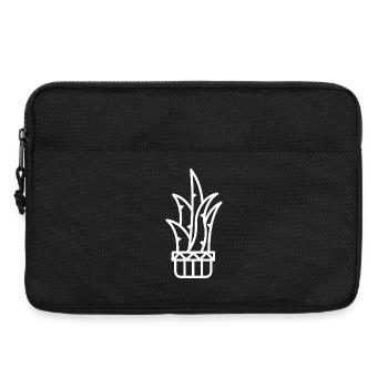 Kaktus Pflanze Symbol botanische Pflanzen icon - Laptoptasche 13" - Schwarz - Vorne