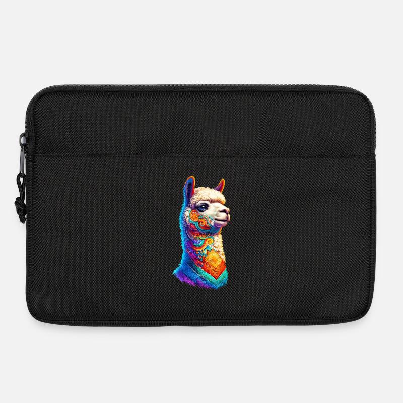 Alpaka - Laptoptasche 13" - Schwarz
