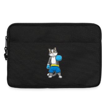 Cat Boxer Gants de boxe Boxe - Sacoche pour ordinateur portable 13 pouces - noir - Devant