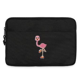 Patins à roulettes Flamingo - Sacoche pour ordinateur portable 13 pouces - noir - Devant