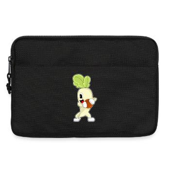 Radieschen Basketballspieler Basketball - Laptoptasche 13" - Schwarz - Vorne