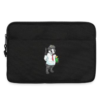 Badger Math Teacher School - Laptop bag 13" - black - Front