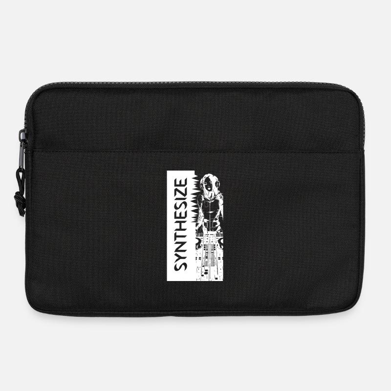 Synth White - Laptoptasche 13" - Schwarz