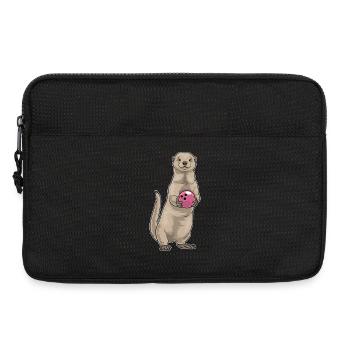 Otter Bowling Boule de bowling - Sacoche pour ordinateur portable 13 pouces - noir - Devant
