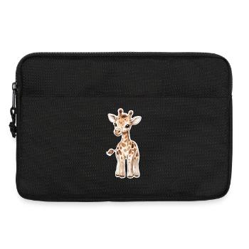 Giraffe - Laptoptasche 13" - Schwarz - Vorne