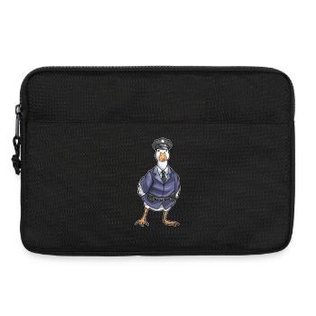 Canard Policier Police Casquette Police - Sacoche pour ordinateur portable 13 pouces - noir - Devant