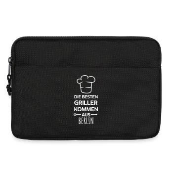 Best Grillers Come From Berlin BBQ Grill Saying - Laptop bag 13" - black - Front