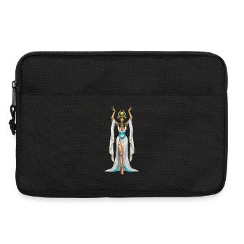 Ägyptische Göttin Isis Cosplay - Laptoptasche 13" - Schwarz - Vorne