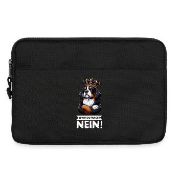 Bevor Du Fragst Berner Sennenhund Sennenhunde  - Laptoptasche 13" - Schwarz - Vorne