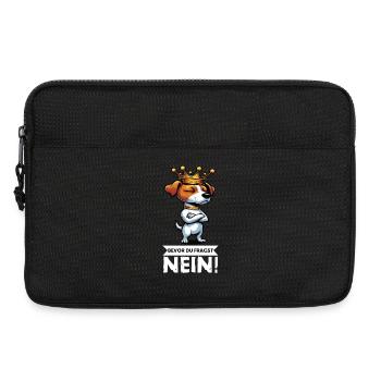 Avant que vous ne demandiez Jack Russel Terrier Jackie Terrier - Sacoche pour ordinateur portable 13 pouces - noir - Devant