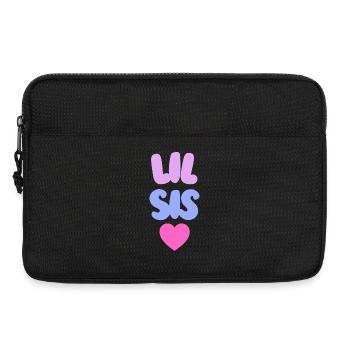 Petite Sœur Love - Sacoche pour ordinateur portable 13 pouces - noir - Devant