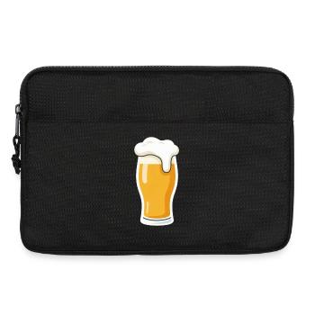 Beer Beer Glass Father's Day Gift Dad - Laptop bag 13" - black - Front