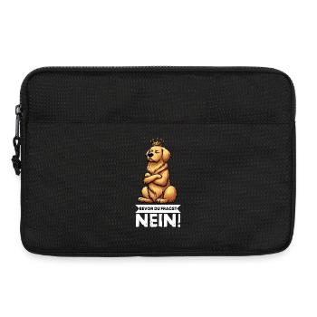 Bevor Du Fragst Golden Retriever Goldie Goldies - Laptoptasche 13" - Schwarz - Vorne