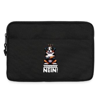 Bevor Du Fragst Nein Appenzeller Sennenhund  - Laptoptasche 13" - Schwarz - Vorne