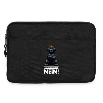 Bevor Du Fragst Nein Labrador Labradorbesitzer  - Laptoptasche 13" - Schwarz - Vorne