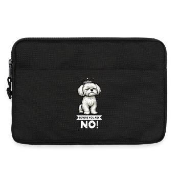 Before You Ask Malteser Maltese Owners Maltese - Laptop bag 13" - black - Front