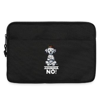 Before You Ask Dalmatians Dalmatian Lovers - Laptop bag 13" - black - Front