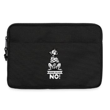 Before You Ask Dalmatians Dalmatian Lovers - Laptop bag 13" - black - Front