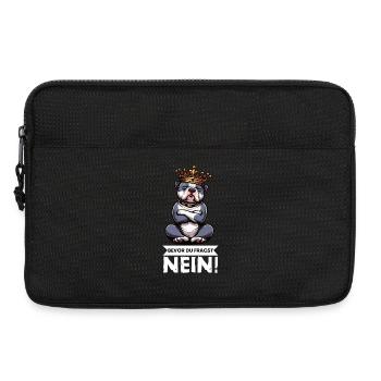 Before You Ask No American Bully Bully Pit - Laptop bag 13" - black - Front
