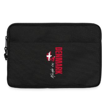 Fabriqué au Danemark, Patriot Danois - Sacoche pour ordinateur portable 13 pouces - noir - Devant