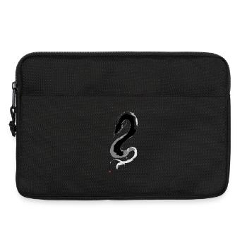 Orochi Yokai – Sky Ink Serpent - Laptop bag 13" - black - Front