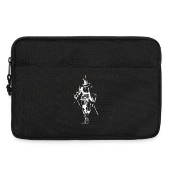 Noir-Ritter-Silhouette - Laptoptasche 13" - Schwarz - Vorne
