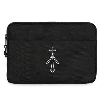 Heimatliebe Stralsund - Laptoptasche 13" - Schwarz - Vorne