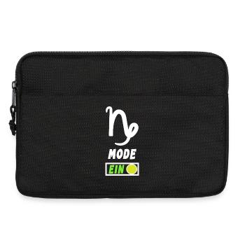 Astrologie Statement Horoskop Steinbock Tierkreis - Laptoptasche 13" - Schwarz - Vorne