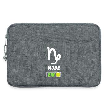 Déclaration d’astrologie Horoscope Capricorne Zodiaque - Sacoche pour ordinateur portable 13 pouces - gris chiné - Devant