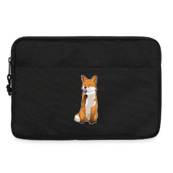Fox lollipops - Laptop bag 13" - black - Front
