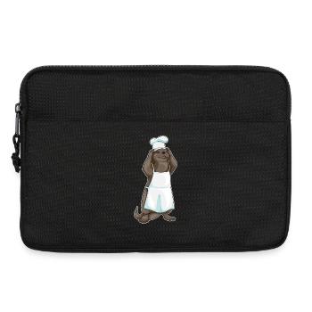 Otter Chef Chef Hat Cooking - Laptop bag 13" - black - Front